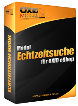 Echtzeitsuche Modul für OXID 